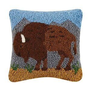 Buffalo Hook Pillow NEW